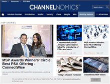 Tablet Screenshot of channelnomics.com